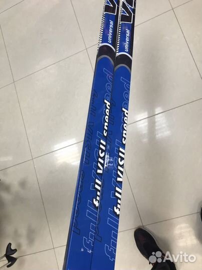 Лыжи Visu 160см с наческой