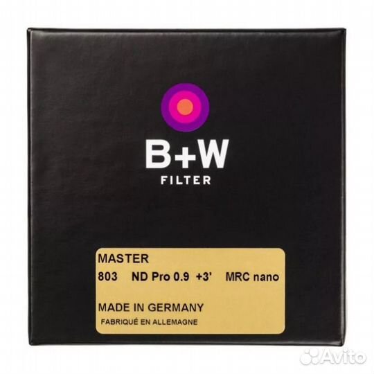 B+W master 803 ND MRC nano 72mm нейтрально-серый ф