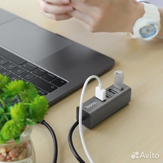 USB*4 хаб 2.0 / USB разветвитель