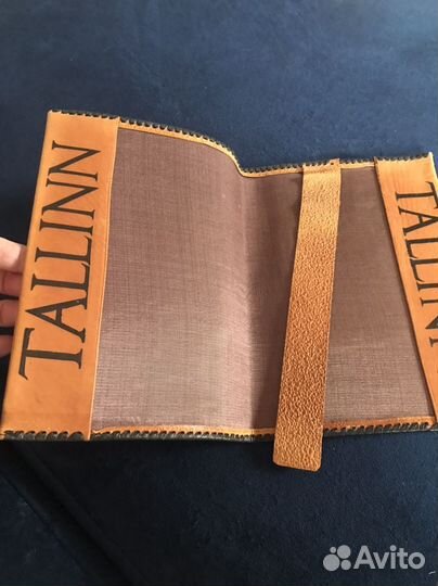 Обложка на книгу кожаная