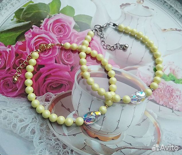 Браслет со скарабеем Swarovski