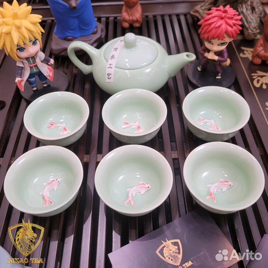 Набор для чайной церемонии (Чайник и 6 пиал)