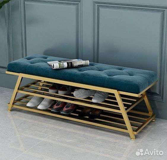 Обувница банкетка лофт