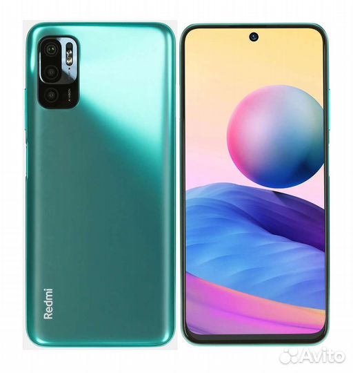 Xiaomi Redmi note 10T-4/128Gb NFC EAC (Зелёный)