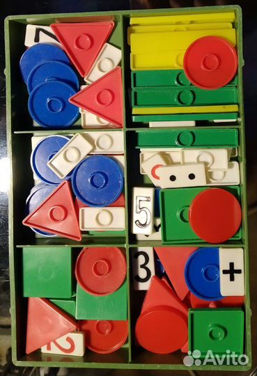 Математический набор д/детей 6-7лет СССР