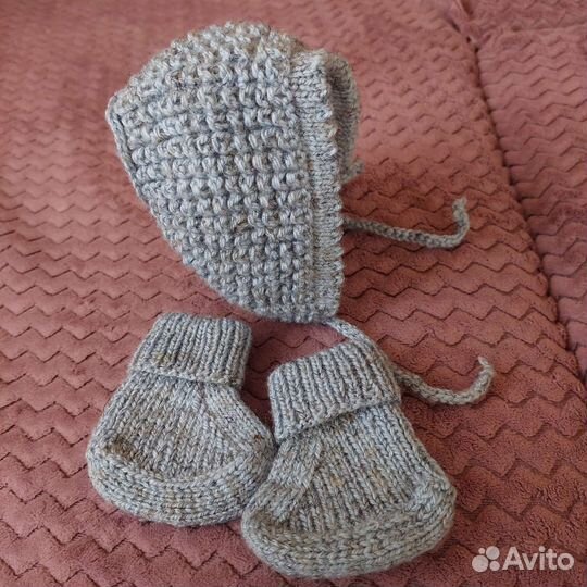 Шапочка для новорожденного