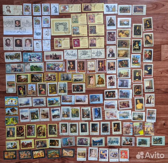 Марки 510 штук