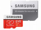 Карта памяти Samsung microsdhc Class 10 EVO+ V2 32 объявление продам