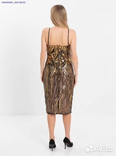 Новогоднее платье с пайетками (Арт.72467)