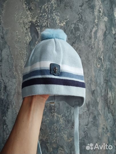 Шапка для мальчика новая 42-44