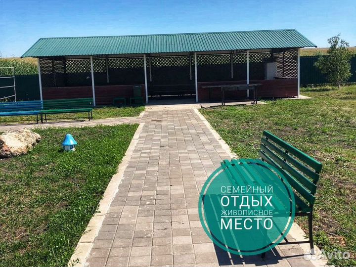 Беседка с мангалом База отдыха