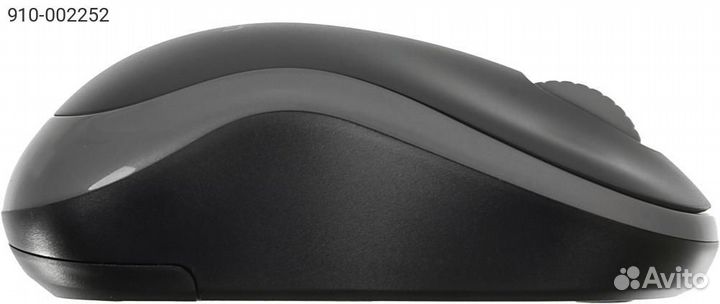 910-002252, Мышь Logitech M185 Беспроводная серый