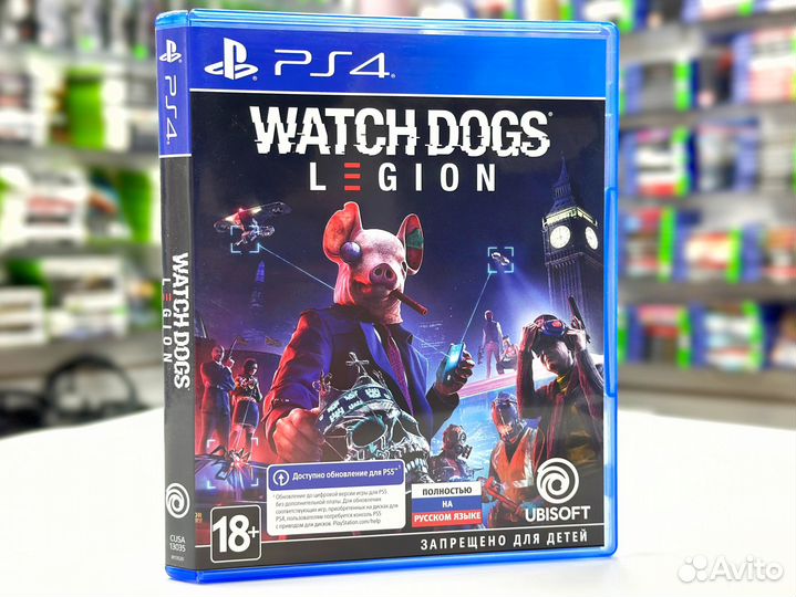 Watch Dogs Legion (PS4) Б/У