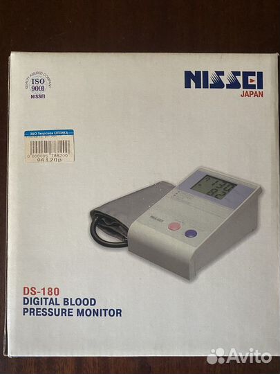 Тонометр автоматический nissei. DS-180. Япония