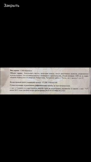 Участок 12 сот. (ИЖС)