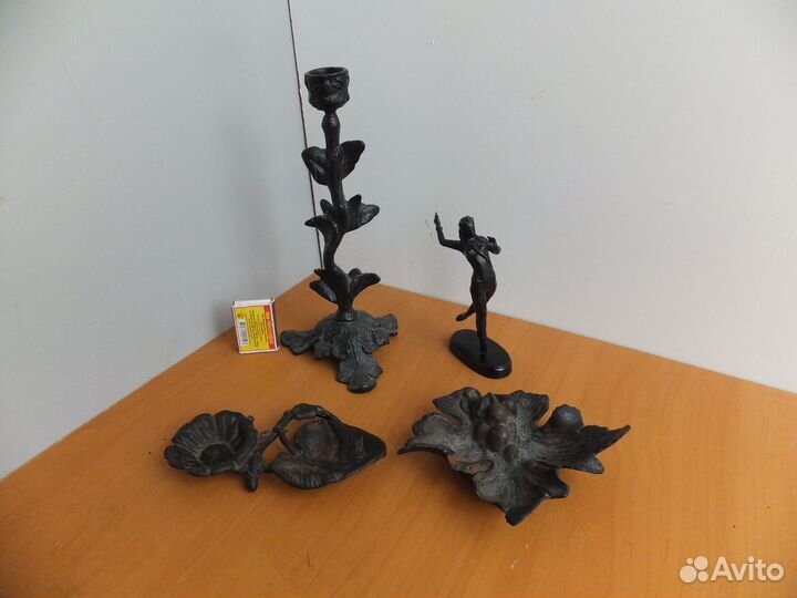 Старинные Статуэтки Пепельницы Касли