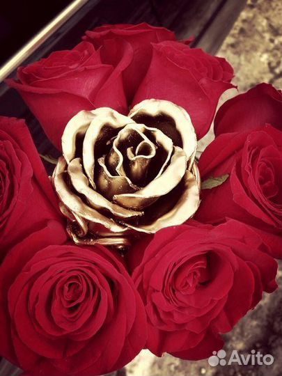 Роза кованая. ручная работа. Подарок любимой