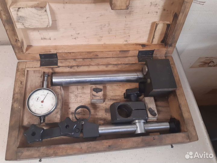 Штатив с магнитным основанием шм-II+часовой индик