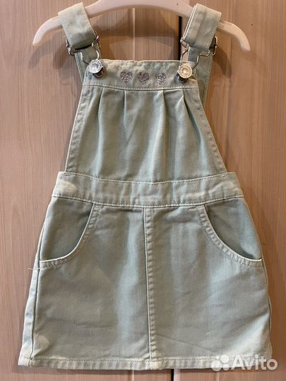 Джинсовый сарафан для девочки