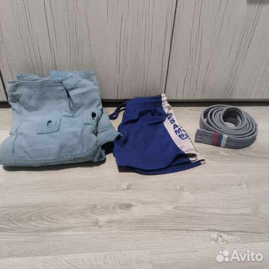 Кимоно для самбо или борьбы детское с шортами