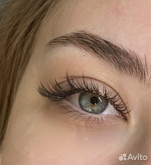 Наращивание/ламинирование ресниц/брови