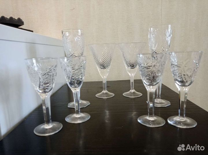 Рюмка на ножке СССР, бокалы