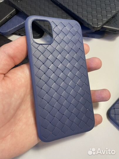 Плетеные чехлы на iPhone 11/12/13/Pro/Max