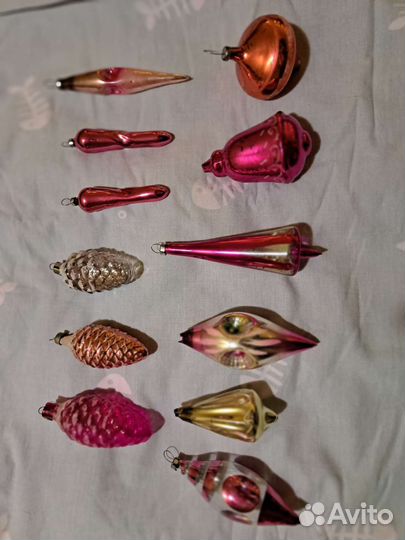 Елочные игрушки СССР