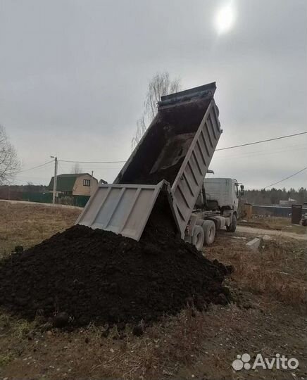 Песок щебень отсев чернозëм земля плодородная