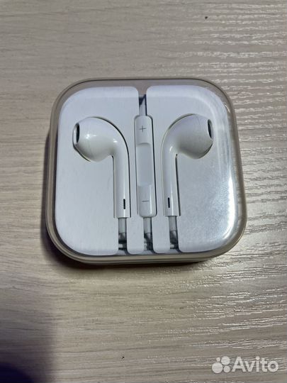 Наушники apple earpods проводные новые