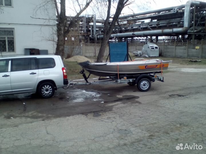 Лодка Wellboat-36,мотор Suzuki DF 15,прицеп