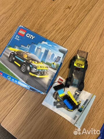 Lego City 60383 электрокар