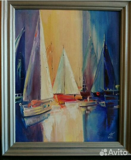 Картина маслом на холсте