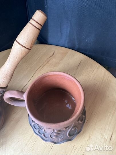 Кофейный набор. Турка с чашкой