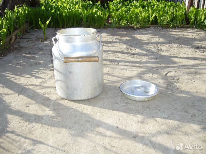 Бидон алюминиевый, тазы эмалированные СССР