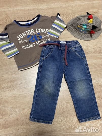 Одежда пакетом для мальчика 86/92