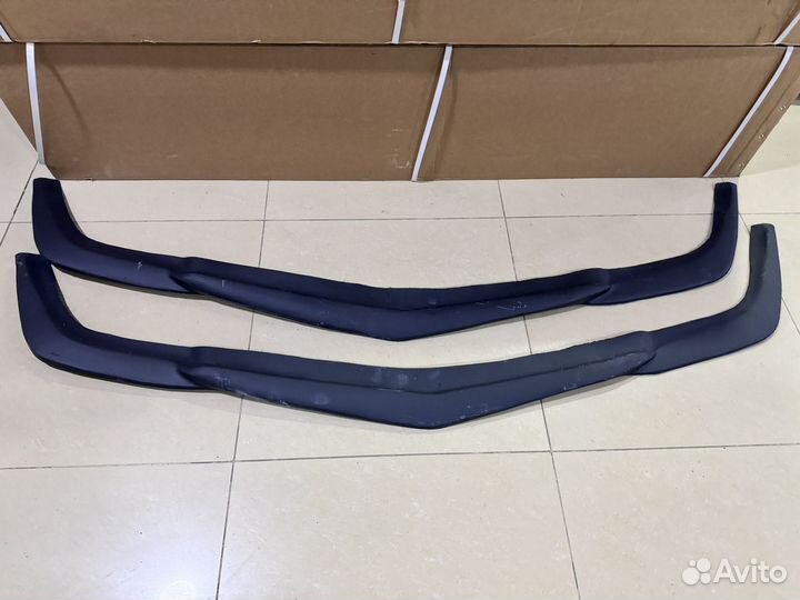 Сплиттер mercedes w211-63 amg