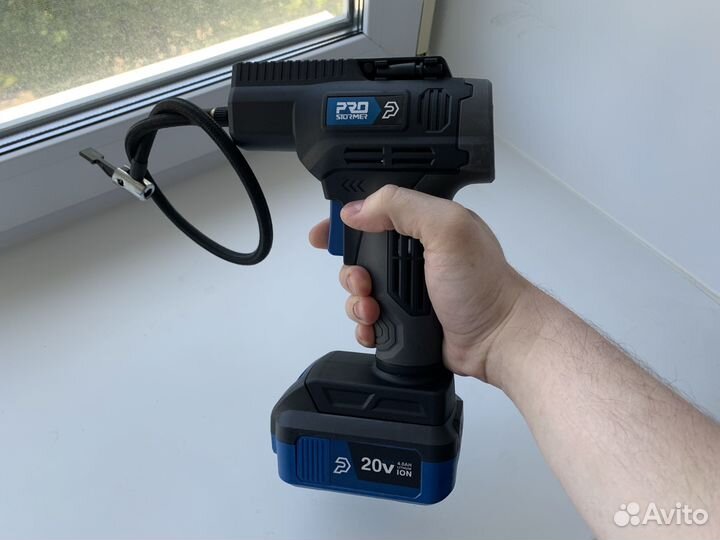 Аккумуляторный компрессор Prostormer 20в (тушка)