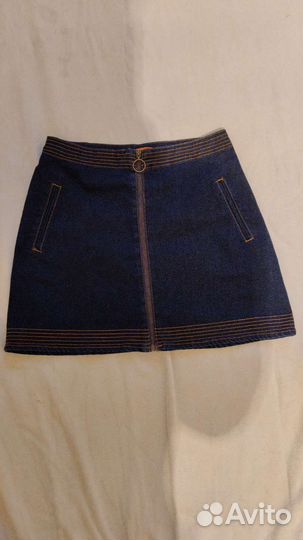 Юбка джинсовая