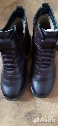 Ботинки женские зимние 41 размер бу