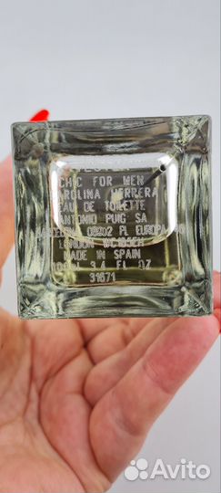 Carolina herrera Chic for men (tester)