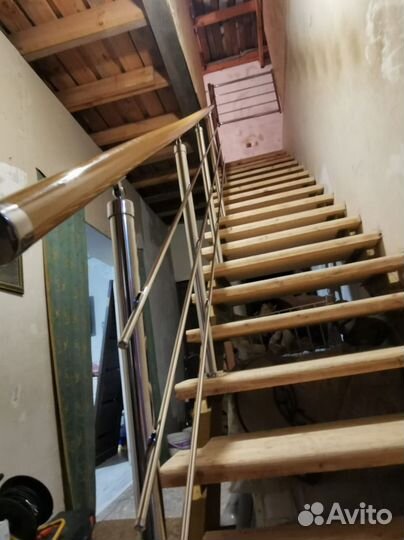 Перила для лестницы из нержавеющей стали