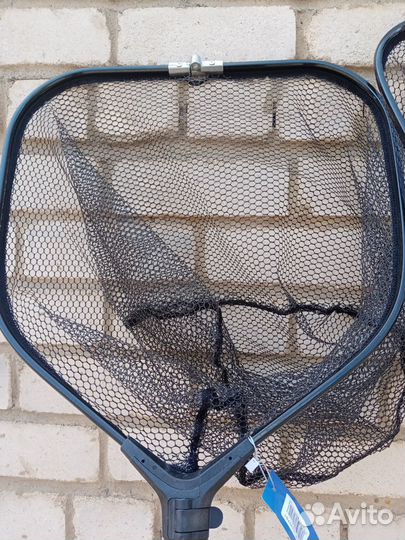 Подсачник телескопический прорезиненный