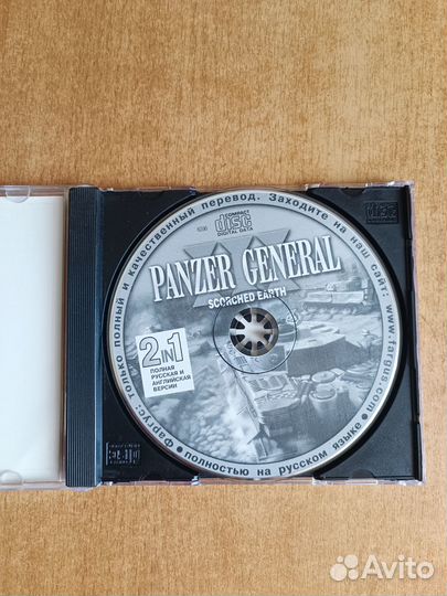 CD для PC Panzer general Scorched earth