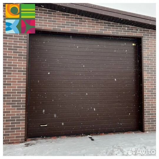 Секционные ворота alutech