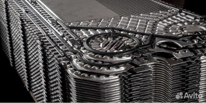 Пластины и уплотнения для теплообменника Ду65