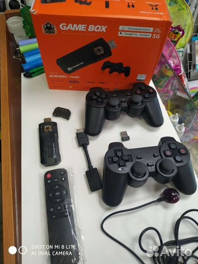 Игровая приставка + Android TV - Game Box 8K
