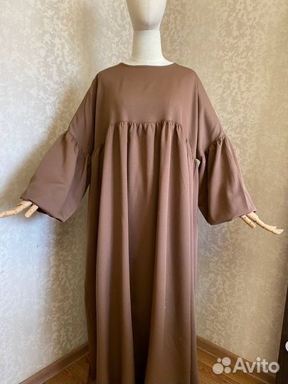 Платье в сборку