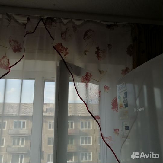 Тюль- штора кухонный