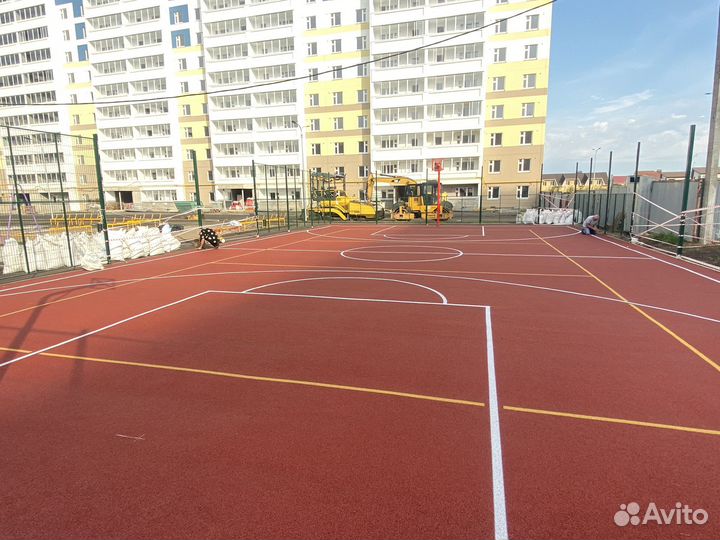 Покрытие из резиновой крошки